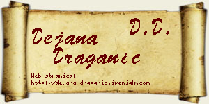 Dejana Draganić vizit kartica